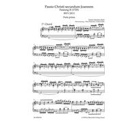 St John Passion (O Mensch, bewein) (BWV245.2) Version from 1725 (Vocal Score)