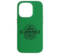St. John Paul II Pray For Us Catholic Saint Devotion Case for iPhone 14 Pro
