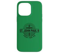 St. John Paul II Pray For Us Catholic Saint Devotion Case for iPhone 14 Pro Max