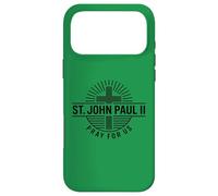 St. John Paul II Pray For Us Catholic Saint Devotion Case for iPhone 17 Pro Max