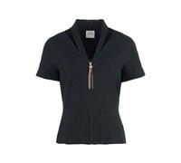 St. John ribbed short-sleeve top - Black 2-6