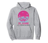 St. John U.S.V.I. US Virgin Island Souvenir Vacation Reminde Pullover Hoodie