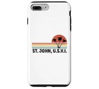St. John usvi US Virgin Island Souvenir Vacation Reminder Case for iPhone 7 Plus/8 Plus