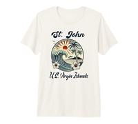 St. John USVI US Virgin Island Souvenir Vacation Reminder Premium T-Shirt
