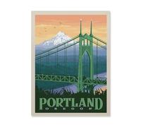 St. Johns Bridge，Jigsaw Puzzles for Adults 1000 Piece Challenging Game Toys, Impossible Puzzle,1000 Piece Jigsaw Puzzles for Adults Family Decoration Puzzle（50x70cm）-HP28