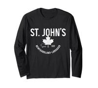 St. Johns Newfoundland Canada Souvenir Vintage Long Sleeve T-Shirt