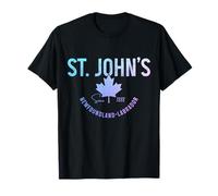 St. Johns Newfoundland Canada Souvenir Vintage T-Shirt