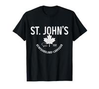 St. Johns Newfoundland Canada Souvenir Vintage T-Shirt