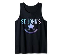 St. Johns Newfoundland Canada Souvenir Vintage Tank Top