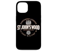 St John's Wood Northwest London Coordinates Label 2C Case for iPhone 13