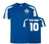 St Johnstone Junior Your Name Sports Training Jersey Blue | Size: 9-11 Years St Johnstone Blue 9-11 Years