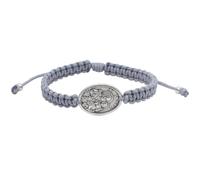 St. Joseph Bracelet Woven Adjustable Bracelet | Religious Jewelry | Patron Saint of Fathers | Faith Inspired Gift for Men and Women, One Size, Plastic, no gemstone