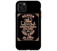 St Joseph Cafasso Heaven Sinners Room Catholic Saint Quotes Case for iPhone 11 Pro Max