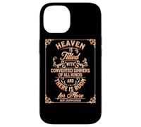St Joseph Cafasso Heaven Sinners Room Catholic Saint Quotes Case for iPhone 14
