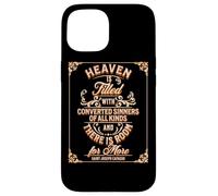 St Joseph Cafasso Heaven Sinners Room Catholic Saint Quotes Case for iPhone 15