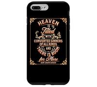 St Joseph Cafasso Heaven Sinners Room Catholic Saint Quotes Case for iPhone 7 Plus/8 Plus