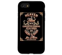 St Joseph Cafasso Heaven Sinners Room Catholic Saint Quotes Case for iPhone SE (2020) / 7 / 8