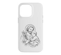 St. Joseph Catholic Saint Father's Day design Case for iPhone 14 Pro Max