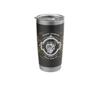 St Joseph Consecration Most Chaste Heart Catholic Saint Stainless Steel Insulated Tumbler
