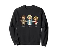 St. Joseph, Mary and Jesus Catholic Saints Kids Faith Holy Sweatshirt
