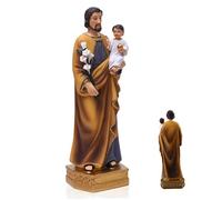 St Joseph Statue, 8 Inch Religious Gifts with Child, Long Lasting for Indoor, Home Decor
