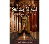 St. Joseph Sunday Missal (Annual): Prayerbook and Hymnal for 2020