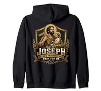 St Joseph the Worker Catholic Church Patron Saint Father Zip Hoodie