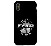 St Josephine Bakhita Pray For Us Catholic Patron Saint Case for iPhone X/XS