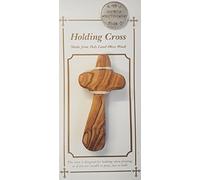 St Joseph's Catholic Giftshop on Amazon Our Father coin token and Smooth Olive Wood Holding Cross. Cross made from Holy Land Olive Wood. Supplied with Our Father Coin Token. Only from