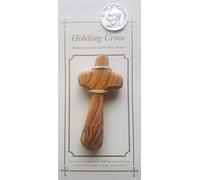 St Joseph's Catholic Giftshop on Amazon Padre Pio coin token and Smooth Olive Wood Holding Cross. Cross made from Holy Land Olive Wood. Supplied with Padre Pio Coin Token. Only from