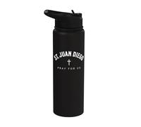 St. Juan Diego Catholic Patron Christian Saint Stainless Steel Insulated Water Bottle