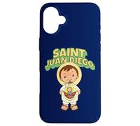 St Juan Diego Our Lady of Guadalupe Virgen Mary Catholic Case for iPhone 16 Plus