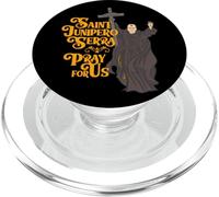 St Junipero Serra Statue Catholic Patron Saint Vocations CA PopSockets PopGrip for MagSafe