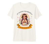 St. Kateri Tekakwitha Catholic Saint Pray for Us for Kids Premium T-Shirt