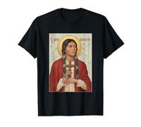 St. Kateri Tekakwitha First Native American Saint Tribute Value Graphic T-Shirt