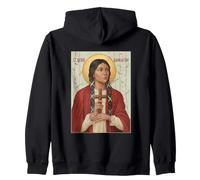 St. Kateri Tekakwitha First Native American Saint Tribute Zip Hoodie