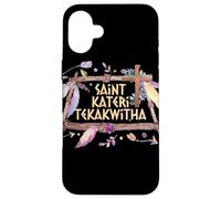 St Kateri Tekakwitha Lily of the Mohawks Catholic Saint Case for iPhone 16 Plus