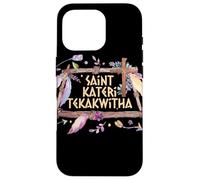 St Kateri Tekakwitha Lily of the Mohawks Catholic Saint Case for iPhone 16 Pro