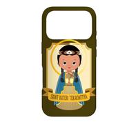 St Kateri Tekakwitha Lily of the Mohawks Catholic Saint Cute Case for iPhone 17 Pro
