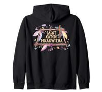 St Kateri Tekakwitha Lily of the Mohawks Catholic Saint Zip Hoodie