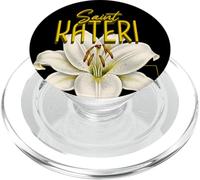 St Kateri Tekakwitha Lily Purity Catholic Saints PopSockets PopGrip for MagSafe