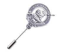 St Kilda Lockhart Clan Crest Lapel/Tie Pin
