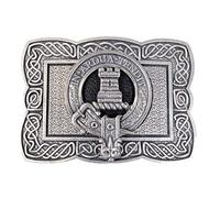St Kilda MacCallum/Malcolm Clan Crest Kilt Belt Buckle