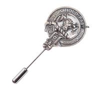 St Kilda MacLeod Clan Crest Lapel/Tie Pin