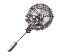 St Kilda Macpherson Clan Crest Lapel/Tie Pin