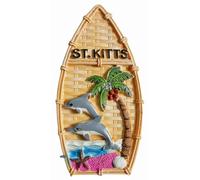 St Kitts & Nevis Fridge Magnet Travel Souvenir Home Decoration Refrigerator Creative Hand Painted Craft Collection