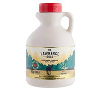 St Lawrence Gold Maple Syrup 500ml - Pure Canadian Amber Maple Syrup 660g - Sugar Syrup Alternative for Cocktails and Coffees - Ideal for Pancakes, Waffles and as a BBQ Glaze - Gluten Free, Vegan