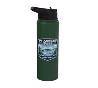 St Lawrence River Scenic New York Nature Stainless Steel Insulated Water Bottle