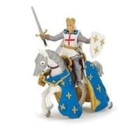 St. Louis And His Horse Figurine