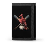 St Louis Baseball Cardinal Cute Wallet Slim Card Holder Wallets Pocket Purse for Men Women